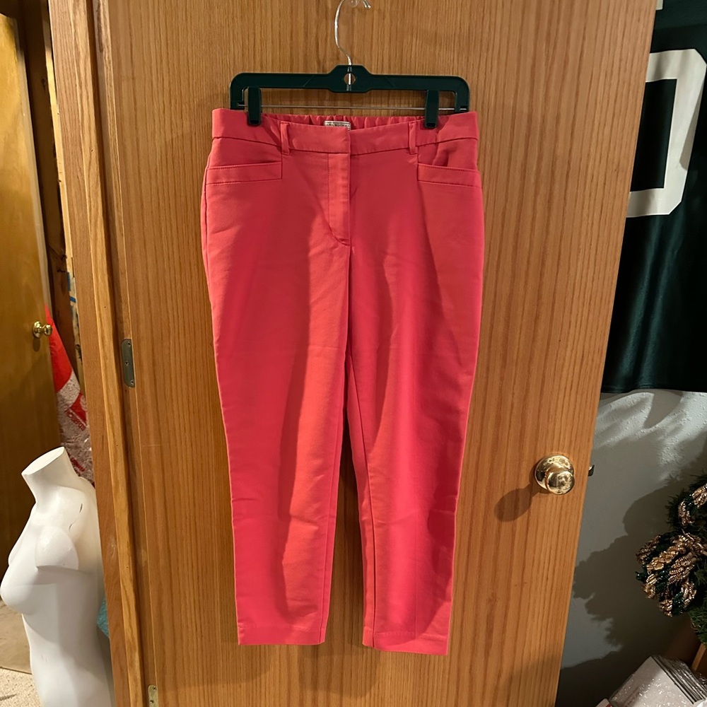 Dana Buchman Coral Trousers size 8